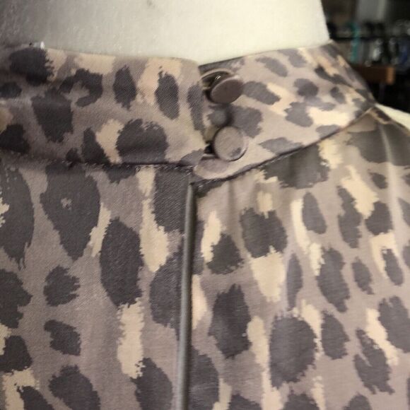 NWT GOOD AMERICAN Honey Leopard Halter Wrap Dress GDW0022 Size 5 XL - Picture 7 of 10